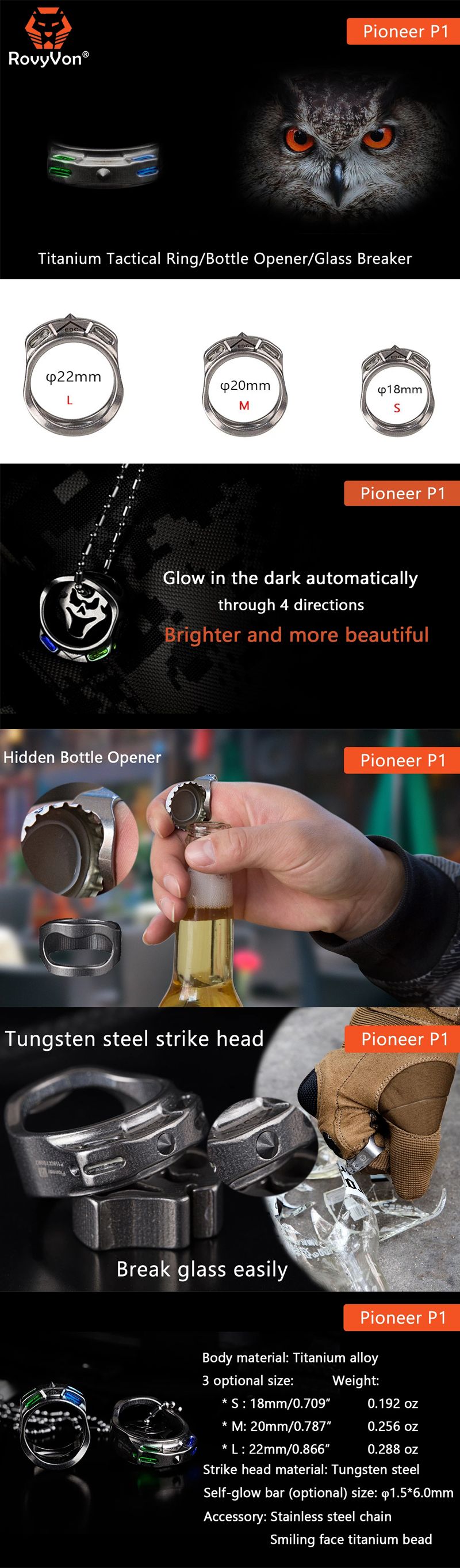 Rovyvon-P1-Tactical-Ring-DIY-Titanium-Tube-Tungsten-Glass-Breaker-Bead-Bottle-Opener-1549058