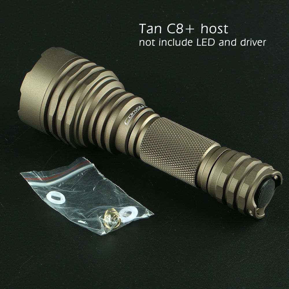 Sand-Color-Convoy-C8-DIY-Flashlight-Holster-Flashlight-Host-Body-Flashlight-Accessories-1297014