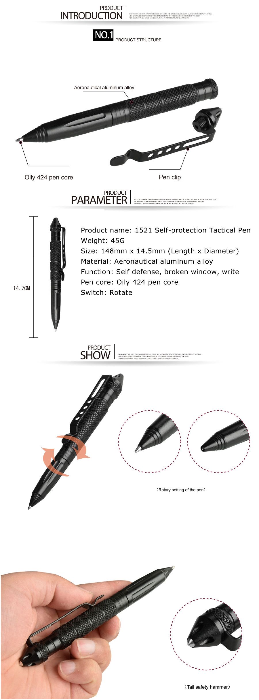 T01-Self-protection-Attack-Head-Tactical-Pen--Refill-Replacable-Writing-Ballpoint-Pen-1292208