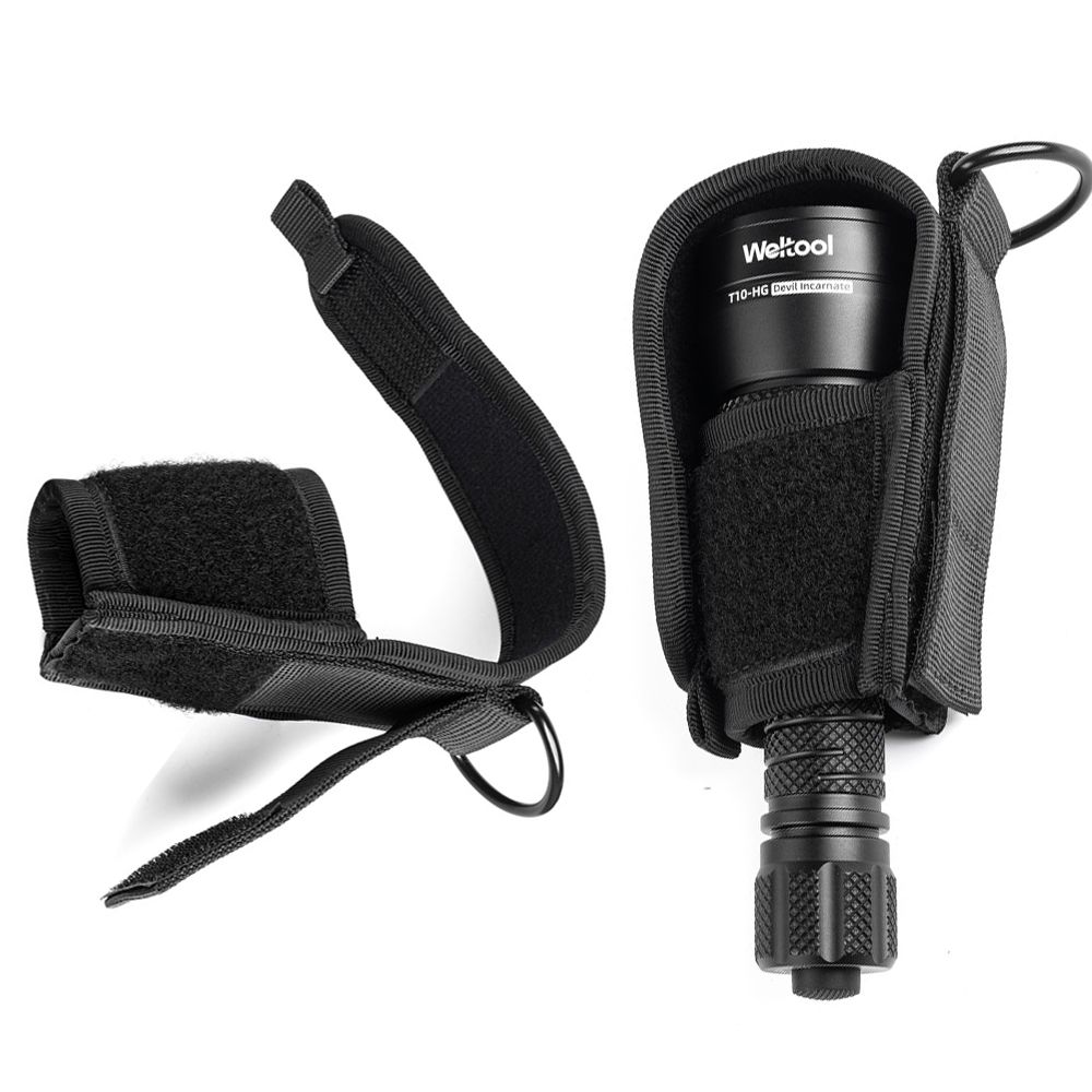 Weltool-FH6-Semi-closed-Nylon-Flashlight-Holster-With-Velcros-Closure-For-T10-HRT11F10F10PROF10RNite-1702809