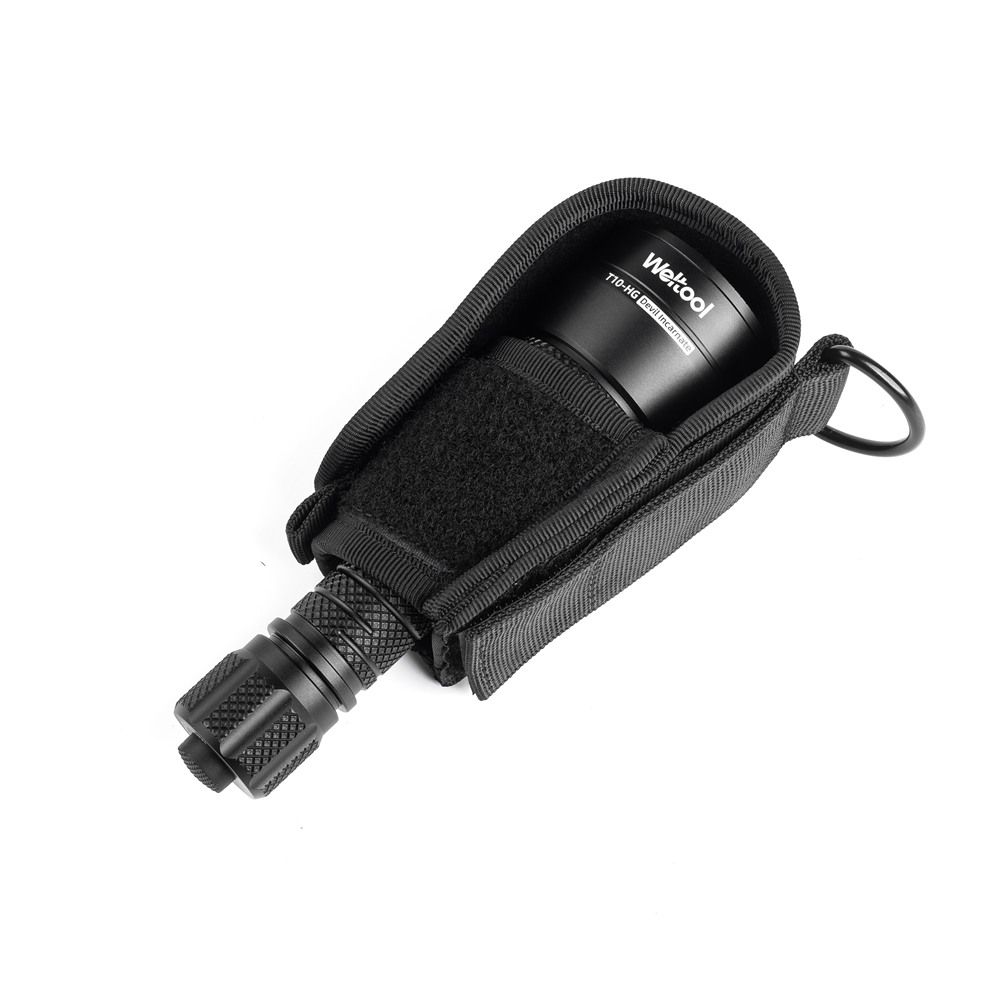 Weltool-FH6-Semi-closed-Nylon-Flashlight-Holster-With-Velcros-Closure-For-T10-HRT11F10F10PROF10RNite-1702809