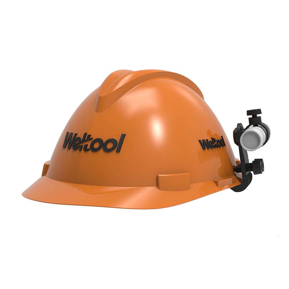 Weltool-HM2-Plastic-Helmet-Torch-Side-Mount-Flashlight-Mount-Holder-Clamp-Fit-for-3M-MSA-V-Gard-Hard-1420176