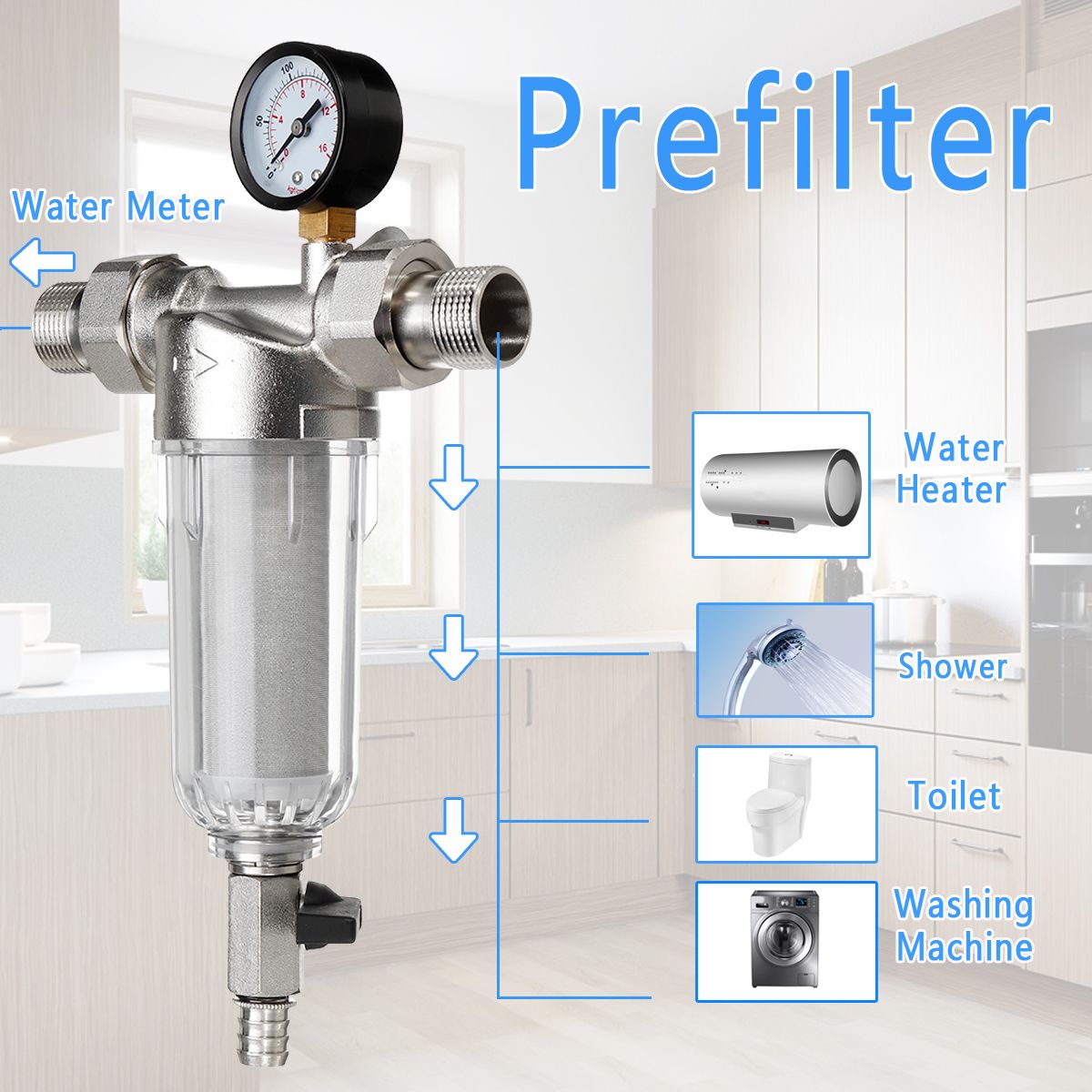 1-To-34-Pre-filter-Large-Flow-Water-Purifier-Descaling-Tap-Brass-Prefilter-1603661