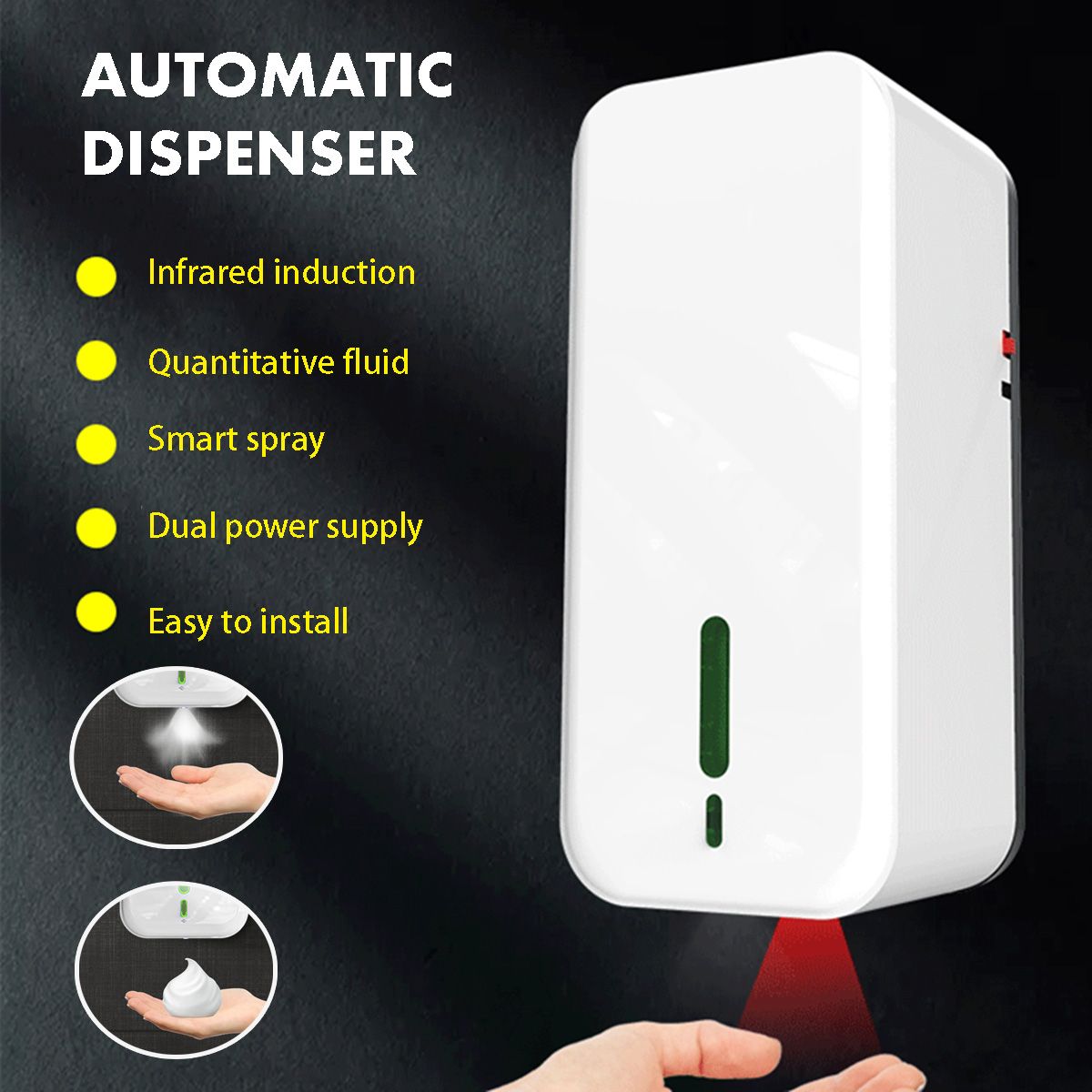 1500ML-Automatic-Infrared-Sensor-Touchless-FoamSpray-Liquid-Soap-Dispenser-1710048