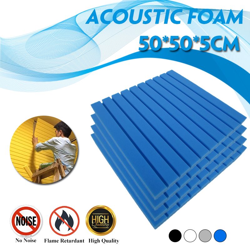 50x50x5cm-Soundproof-Acoustic-Foam-Strip-Type-Studio-Foam-Sound-Wedges-1646497