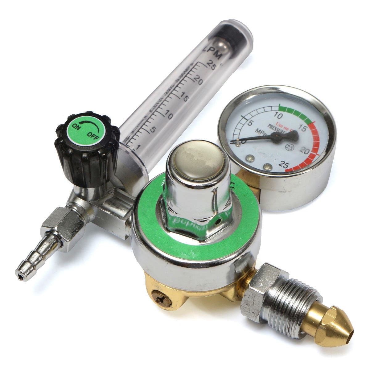 Argon-CO2-Gas-Mig-Tig-Flow-Meter-Welding-Weld-Regulator-Gauge-Welder-GGA580-Fits-1062642