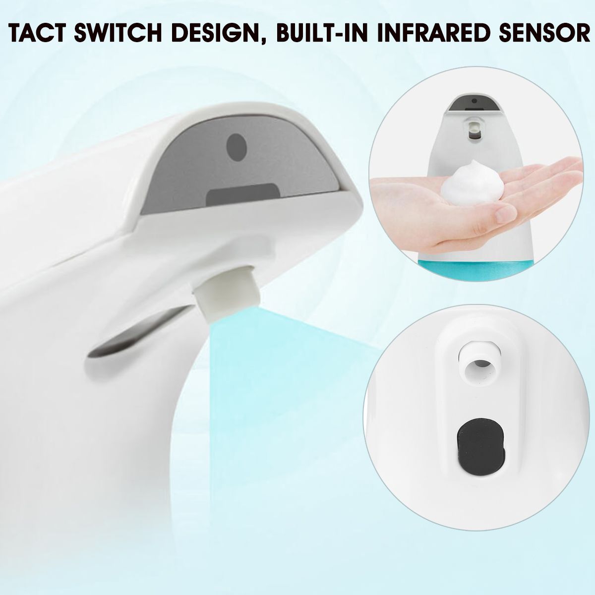 Auto-Sensor-Hand-Dispenser-Soap-Gel-Dispenser-Foam-Holder-Hand-Wash-Bathroom-1710928