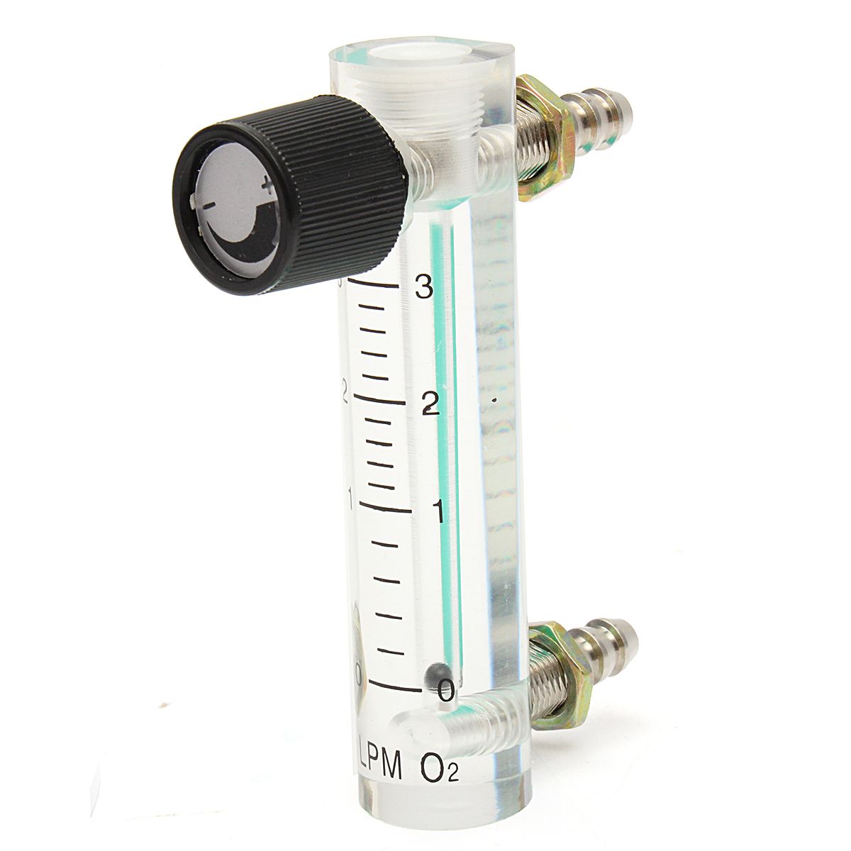 LZQ-2-0-3LPM-93mm-Acrylic-Gas-Air-Oxygen-Flow-Meter-with-Control-Valve-Metal-Connector-1085724