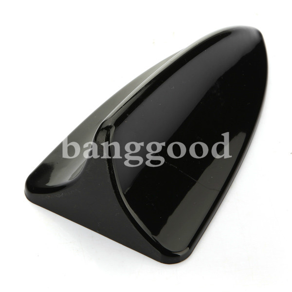 Car-Shark-Fin-Roof-BMW-Style-GPS-Decorative-Antenna-Black-927701