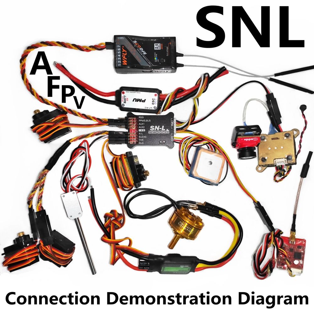 AFPV-SN-L-Owl-FPV-Flight-Controller-HD-OSD-With-PMU-M8-GPS-Module-For-RC-Airplane-Fixed-Wing-Model-1462490