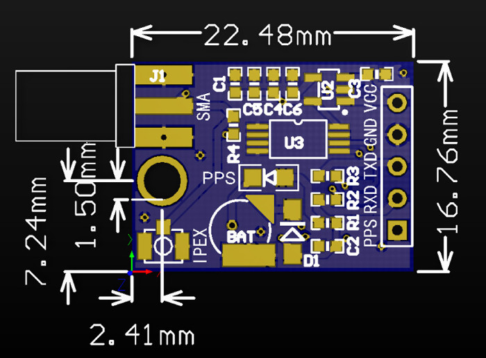 Beidou-GPS-Module-Locator-BDS-Satellite-Positioning-Navigator-Compass-Module-Dual-Mode-Replace-NEO-M-1207899