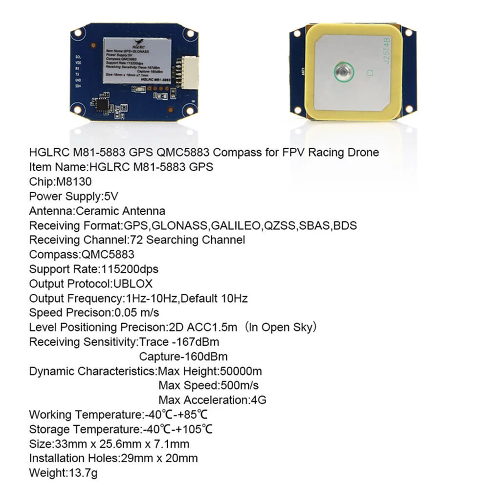 HGLRC-M81-5883-GPS-Module-QMC5883-Compass-for-FPV-Racing-Drone-1607027