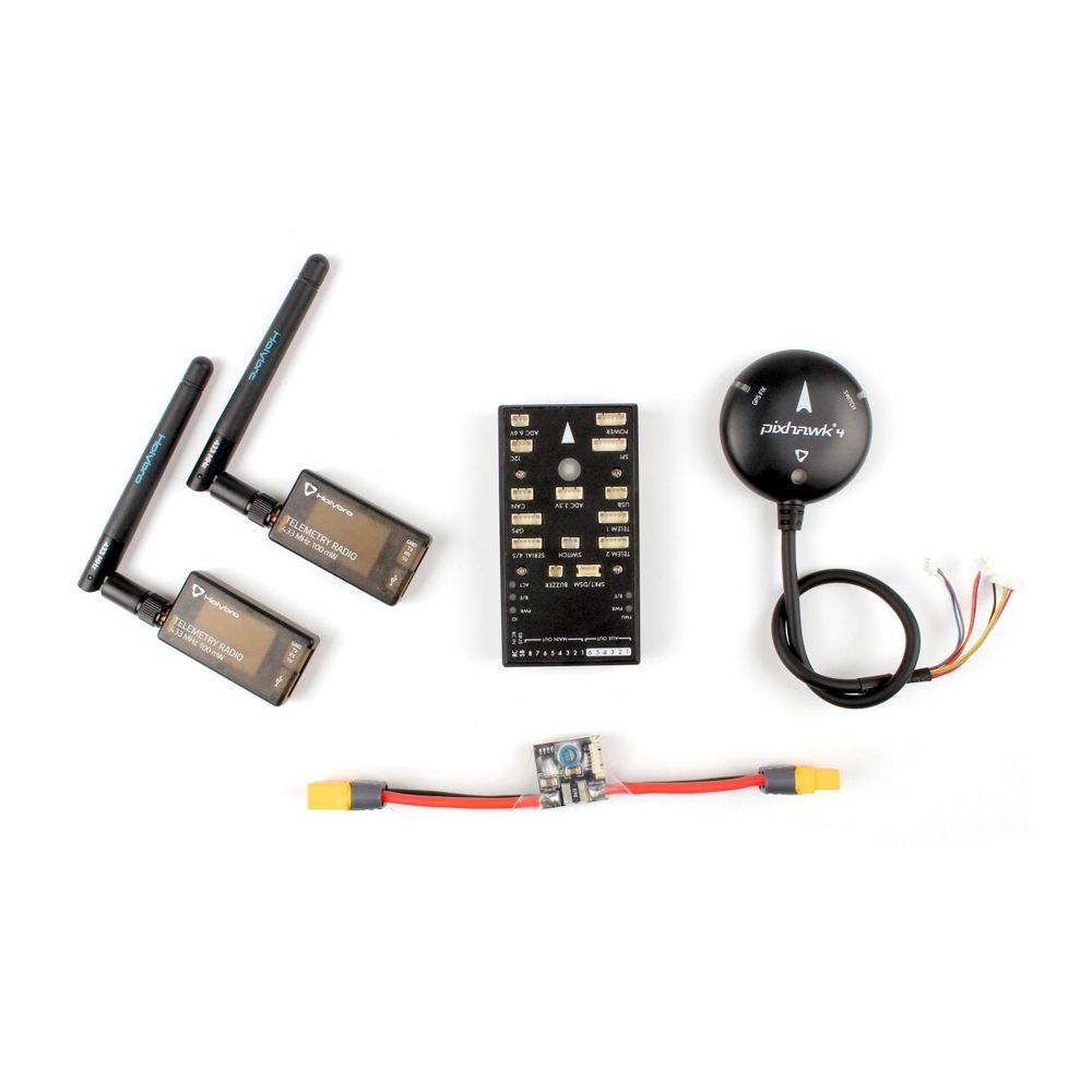 Holybro-PIX32-Pixhawk-PX4-246-Flight-Controller-M8N-GPS-PM-Power-Module-433915Mhz-Radio-Telemetry-1310399