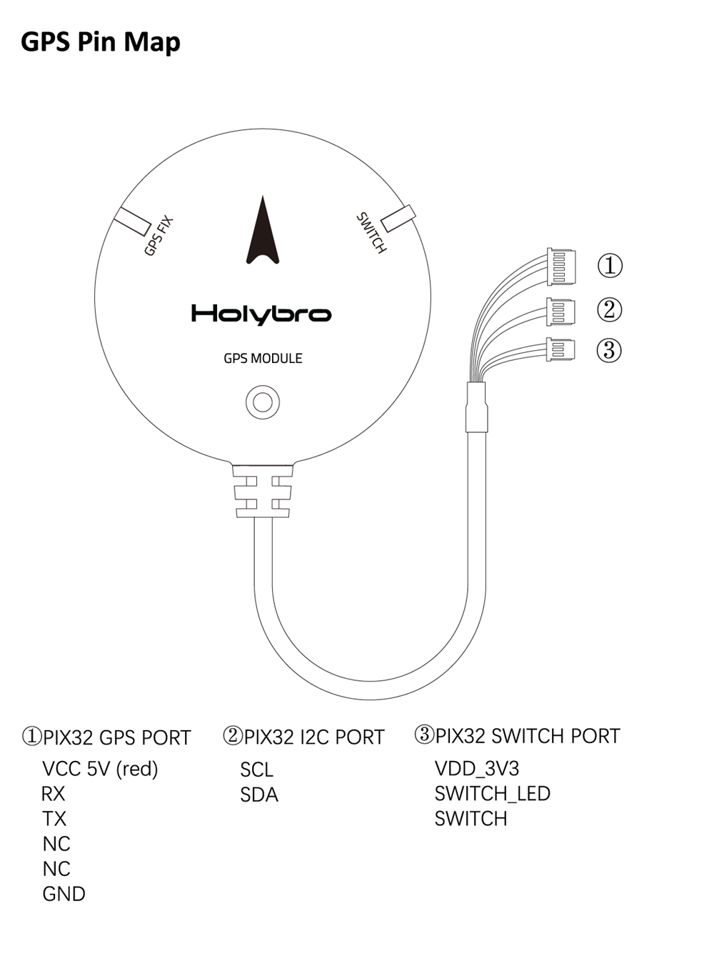 Holybro-Pix32-GPS-Module-NEO-M8N-GPSfor-PX4-pixhawk-246-PIX32-Flight-Controller-1658024