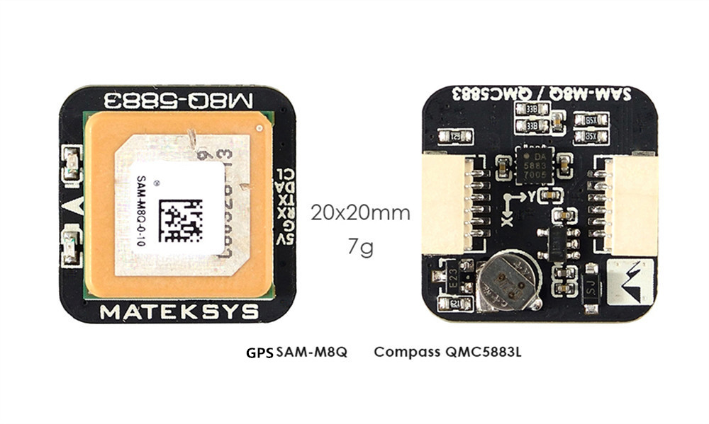 Matek-Systems-M8Q-5883-SAM-M8Q-GPS-amp-QMC5883L-Compass-Module-for-RC-Drone-FPV-Racing-1337288