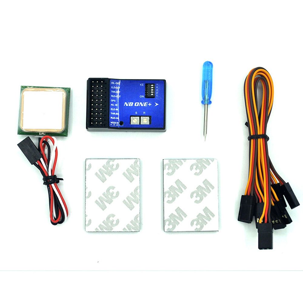 NB-One-32-Bit-Flight-Controller-Built-in-6-Axis-Gyro-With-Altitude-Hold-Mode--GPS-Module-for-Airplan-1448835