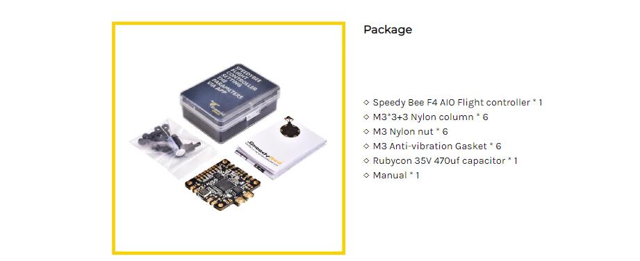 Speedy-Bee-F4-V20-AIO-3-6S-Bluetooth-Flight-Controller-OSD-w-LC-Filter-59V-GPS-Barometer-Module-for--1610003