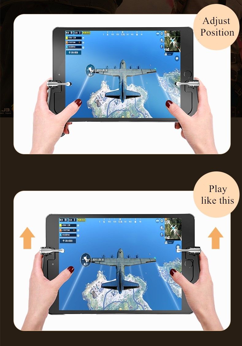 Bakeey-H2-PUBG-FPS-Game-Gamepad-Controller-L1R1-Trigger-Joystick-Universal-Gaming-Handle-For-iPhone--1714345