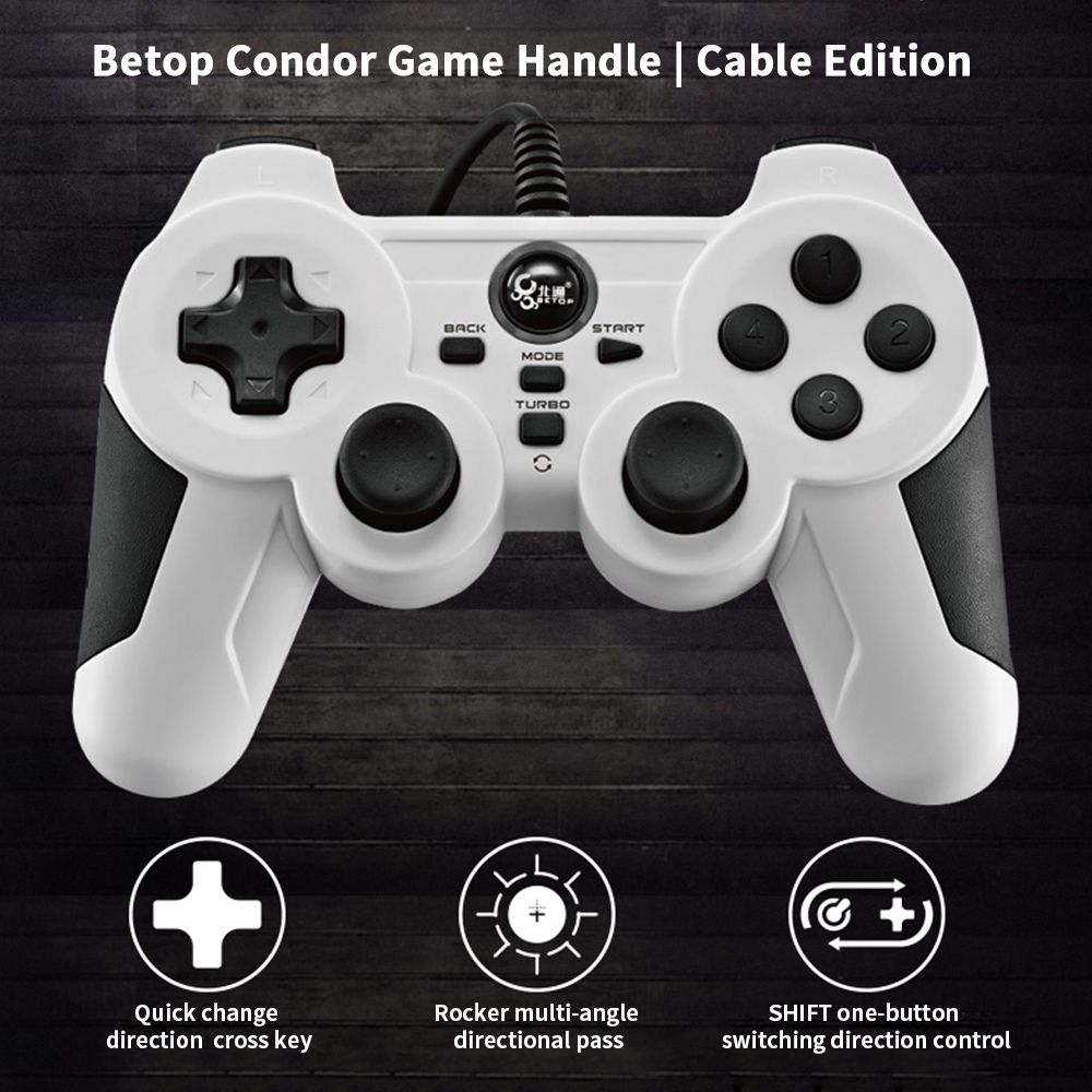 Betop-BTP-2163X-Wired-Vibration-Turbo-Gamepad-for-Steam-PC-PS3-TV-Android-Mobile-Phone-Game-Controll-1696514