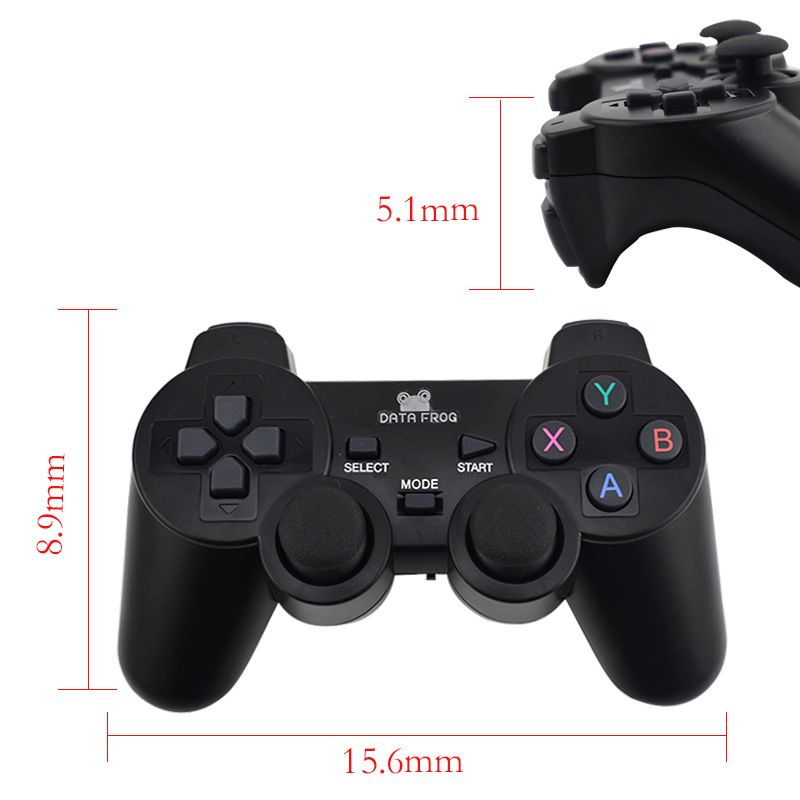 DATA-FROG-208-Wireless-Bluetooth-24G-Gamepad-Ergonomic-Joystick-Game-Controller-for-PS3-Android-Phon-1662810