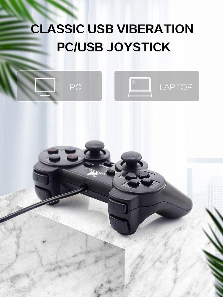 DATA-FROG-Classic-15m-Wired-USB-Game-Controller-with-Vibration-Feedback-Motors-Soft-touch-Keys-for-W-1662811