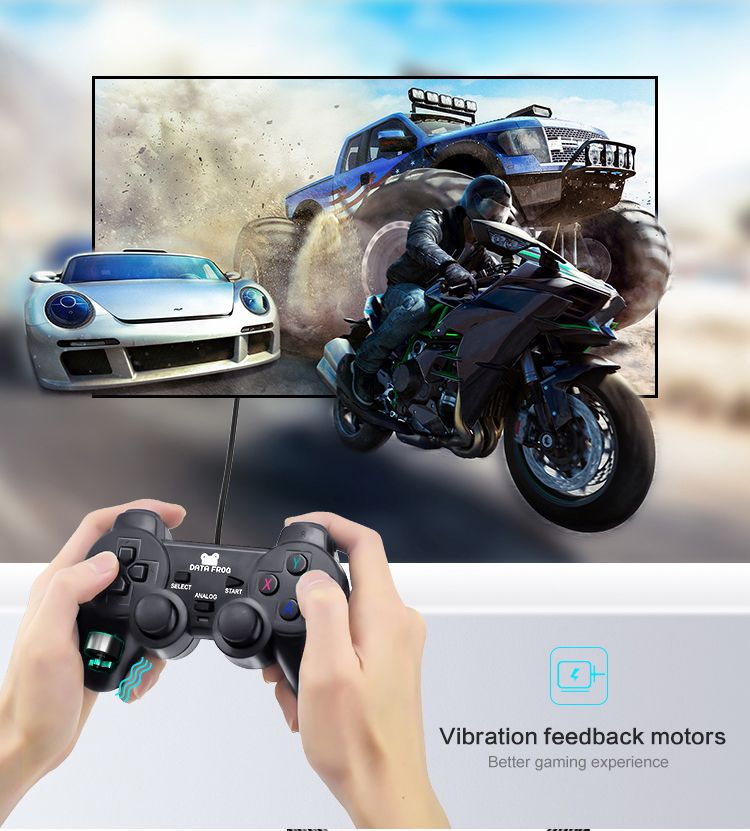 DATA-FROG-Classic-15m-Wired-USB-Game-Controller-with-Vibration-Feedback-Motors-Soft-touch-Keys-for-W-1662811
