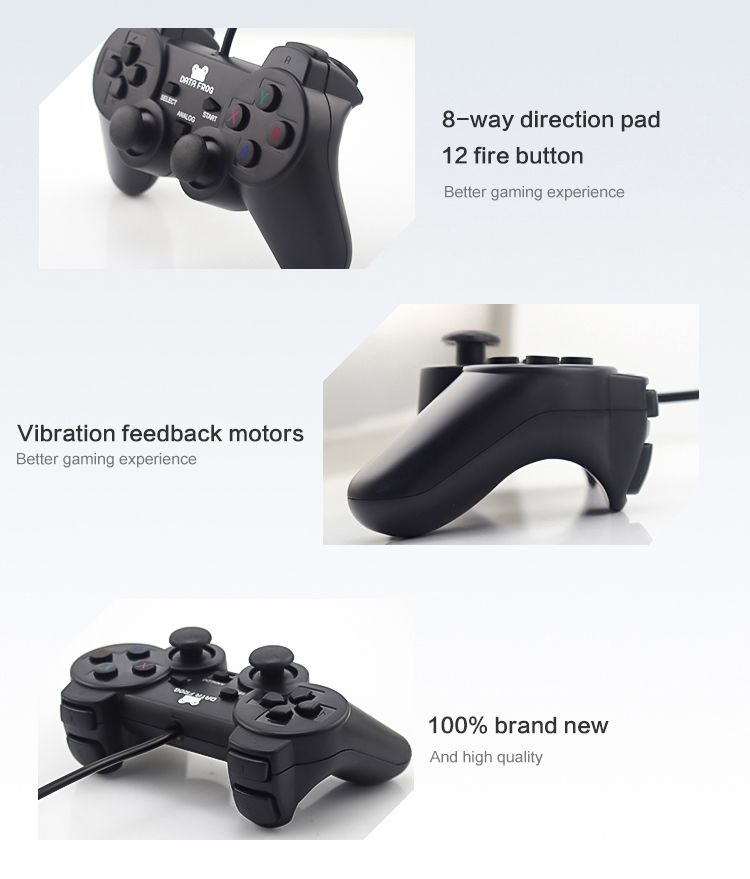 DATA-FROG-Classic-15m-Wired-USB-Game-Controller-with-Vibration-Feedback-Motors-Soft-touch-Keys-for-W-1662811