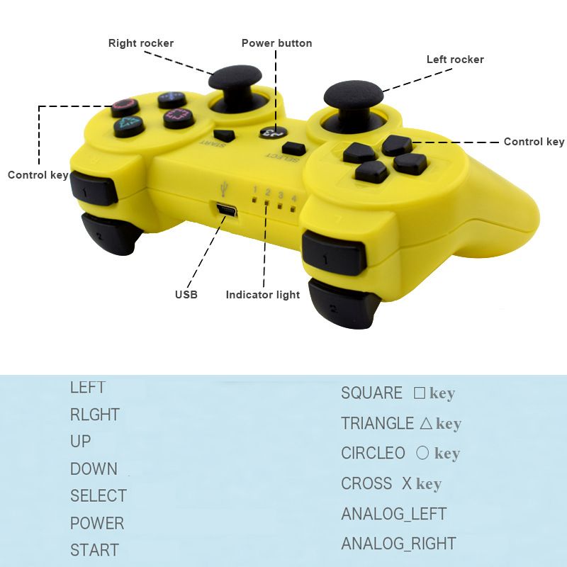 DATA-FROG-USB-bluetooth-Wireless-Game-Controller-Remote-Control-Joystick-Gamepad-Support-the-Six-axi-1673655