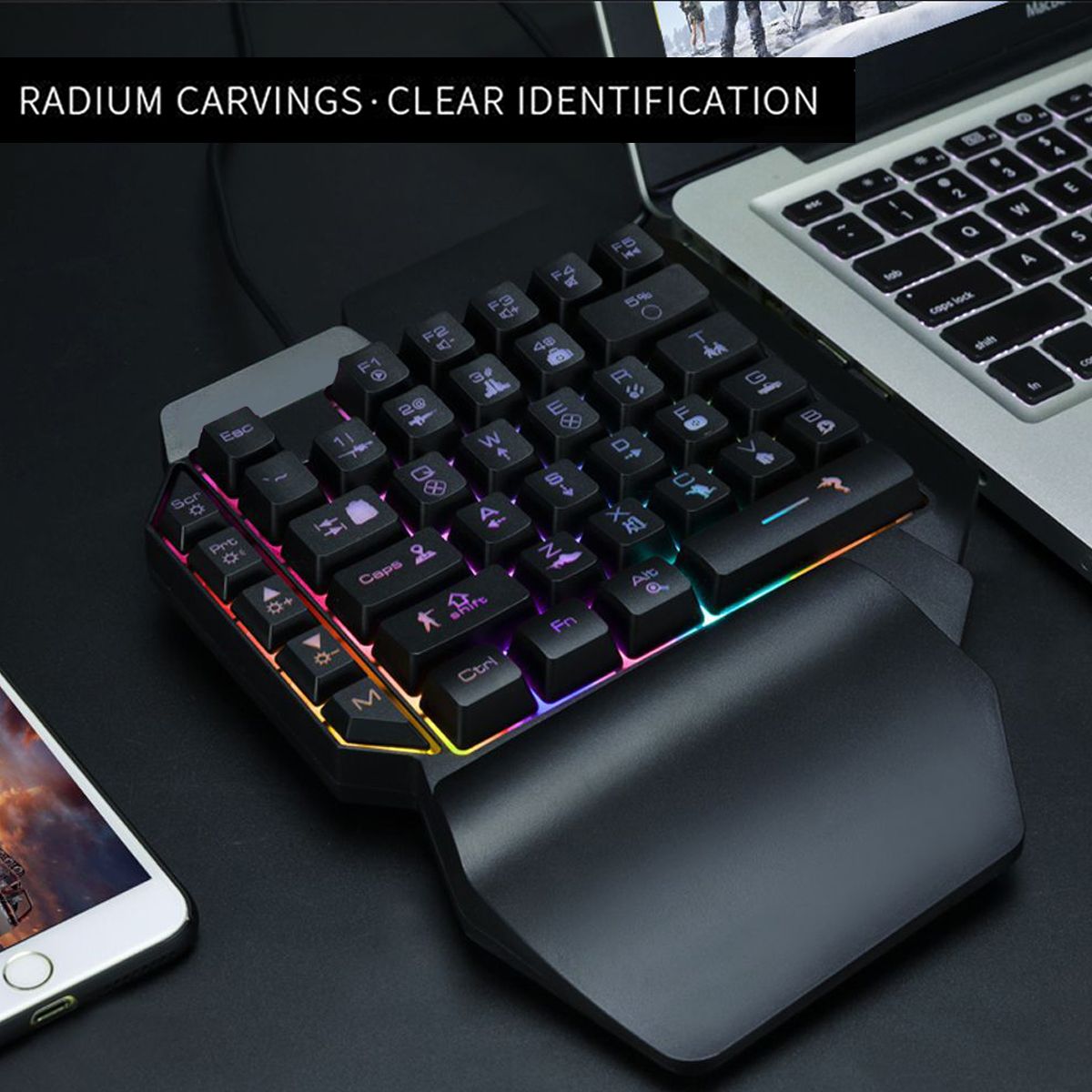 F6-RGB-LED-Backlit-Gaming-Keyboard-One-Hand-Mechanical-Keyboard-for-PUBG-PC-Games-39-Keys-Single-Han-1709882