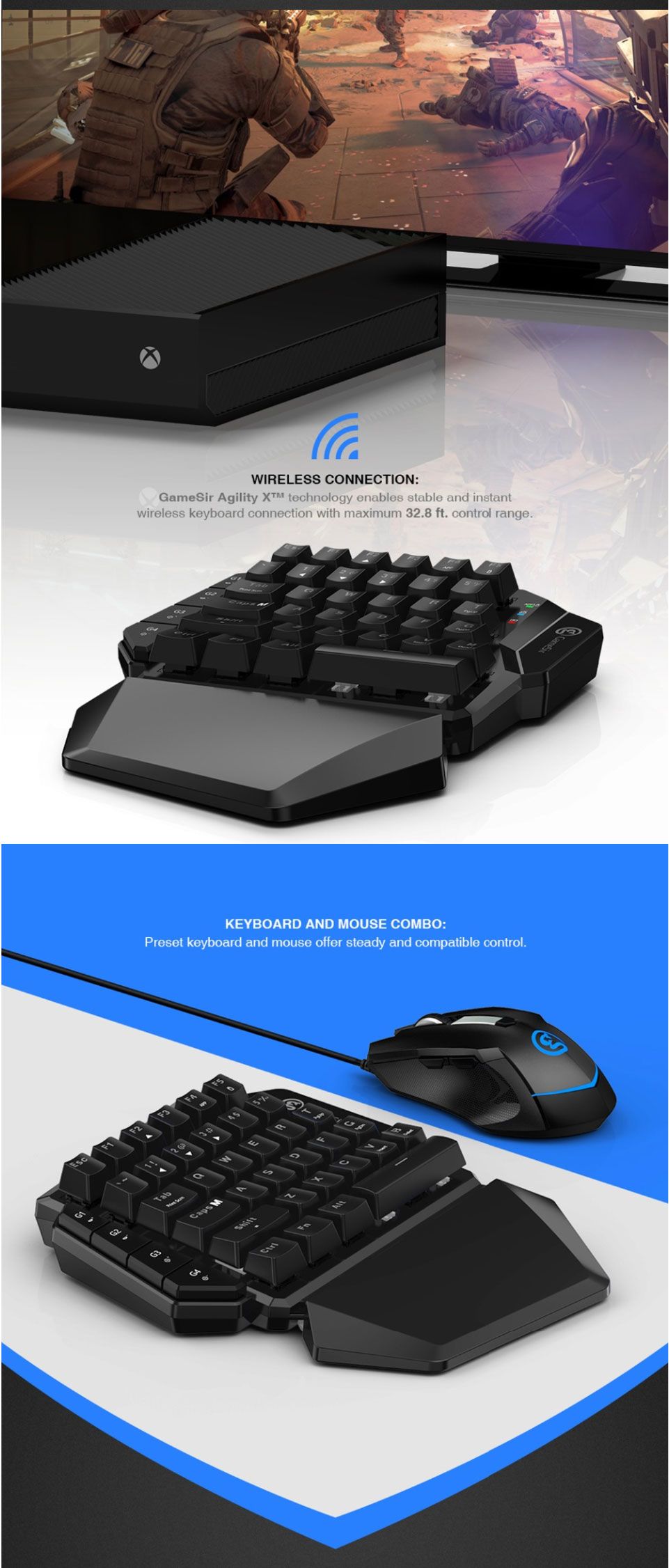 Gamesir-VX-AimSwitch-Keyboard-Mouse-Gamepad-Converter-Single-Hand-Mechanical-Keyboard-For-PS4PS3Xbox-1412000