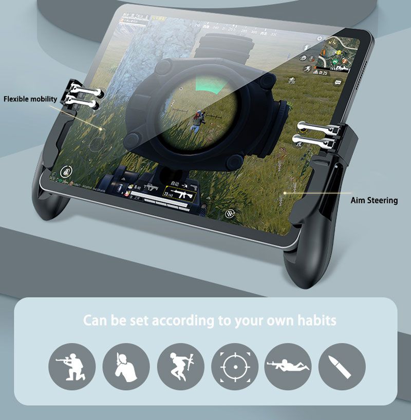 H11-Six-Finger-Trigger-Controller-for-PUBG-Mobile-Game-Grip-L1R1-Aim-Button-Joystick-for-iPad-Tablet-1626368