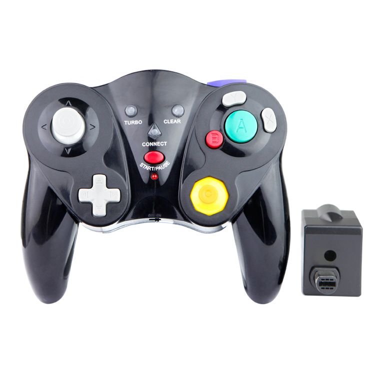 HY-5201-24G-Wireless-Gamepad-Joypad-for-Nintendo-Gamecube-NGC-Vibration-Turbo-Clear-Joystick-Game-Co-1716374