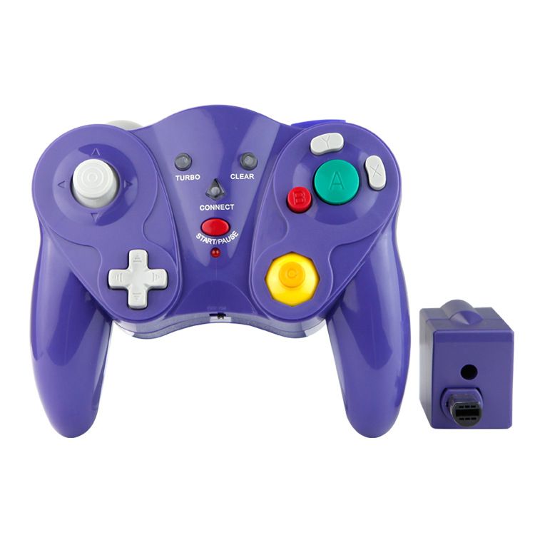 HY-5201-24G-Wireless-Gamepad-Joypad-for-Nintendo-Gamecube-NGC-Vibration-Turbo-Clear-Joystick-Game-Co-1716374