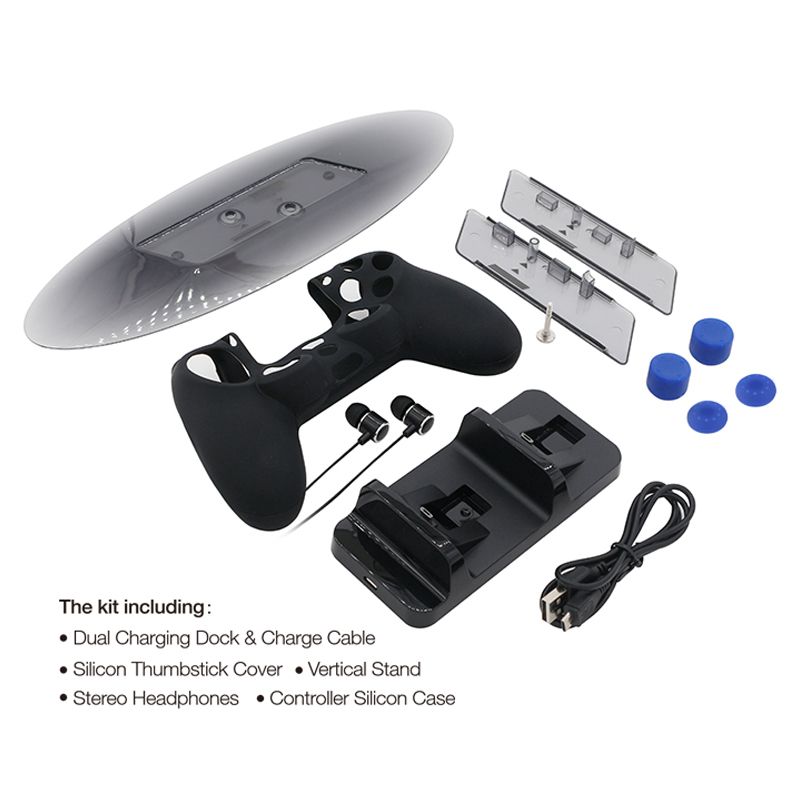 Handle-Silicone-Rocker-Cover-Vertical-Stand-Game-Console-Kit-with-Headphones-for-PS4-Slim-Pro-Series-1345738