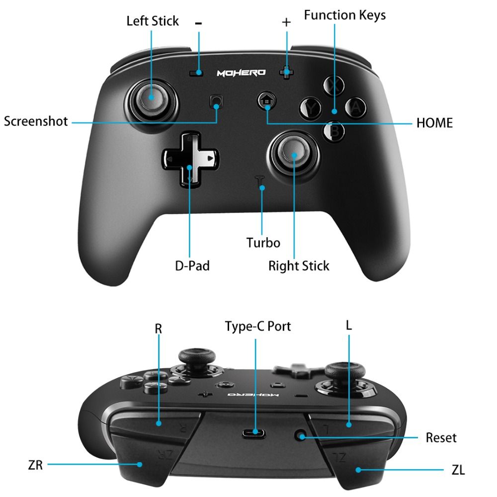 MOHERO-Bluetooth-Wireless-Gamepad-Game-Controller-with-Turbo-Six-axis-Gyroscope-Vibration-Feedback-f-1732104