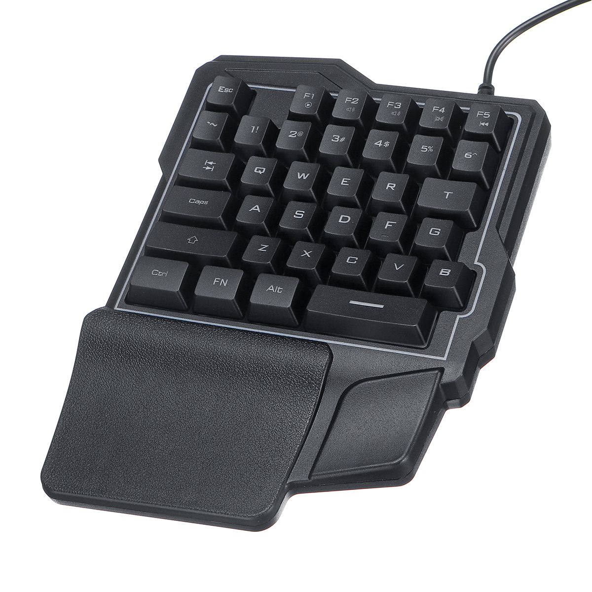 Mini-One-Handed-Wired-35-Key-Gaming-Keyboard-RGB-Led-Backlit-USB-Game-Control-for-PUBG-1520822
