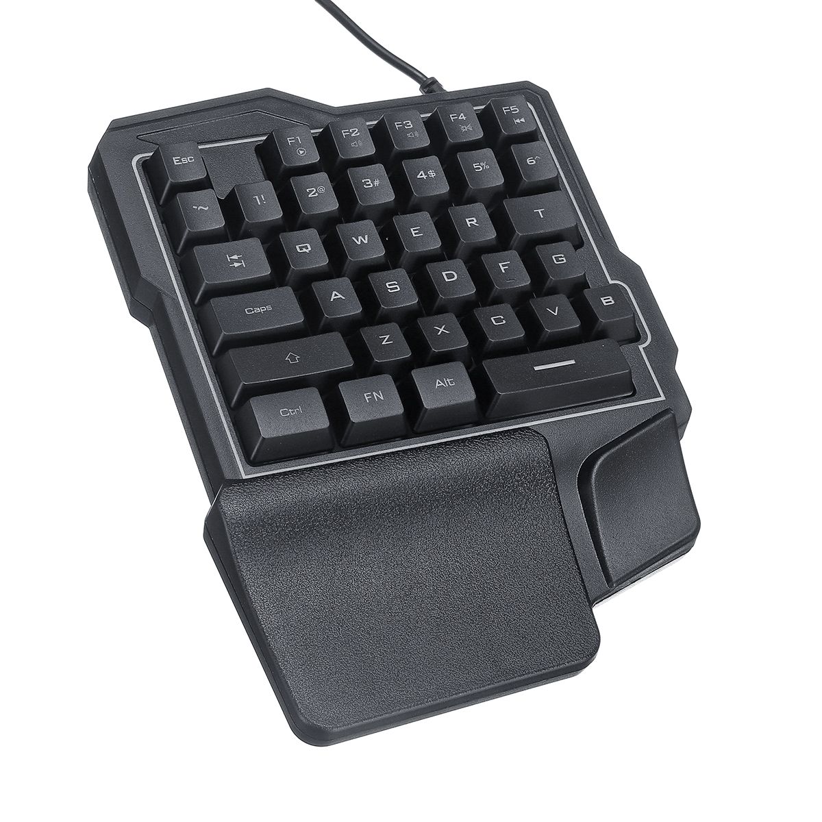 Mini-One-Handed-Wired-35-Key-Gaming-Keyboard-RGB-Led-Backlit-USB-Game-Control-for-PUBG-1520822