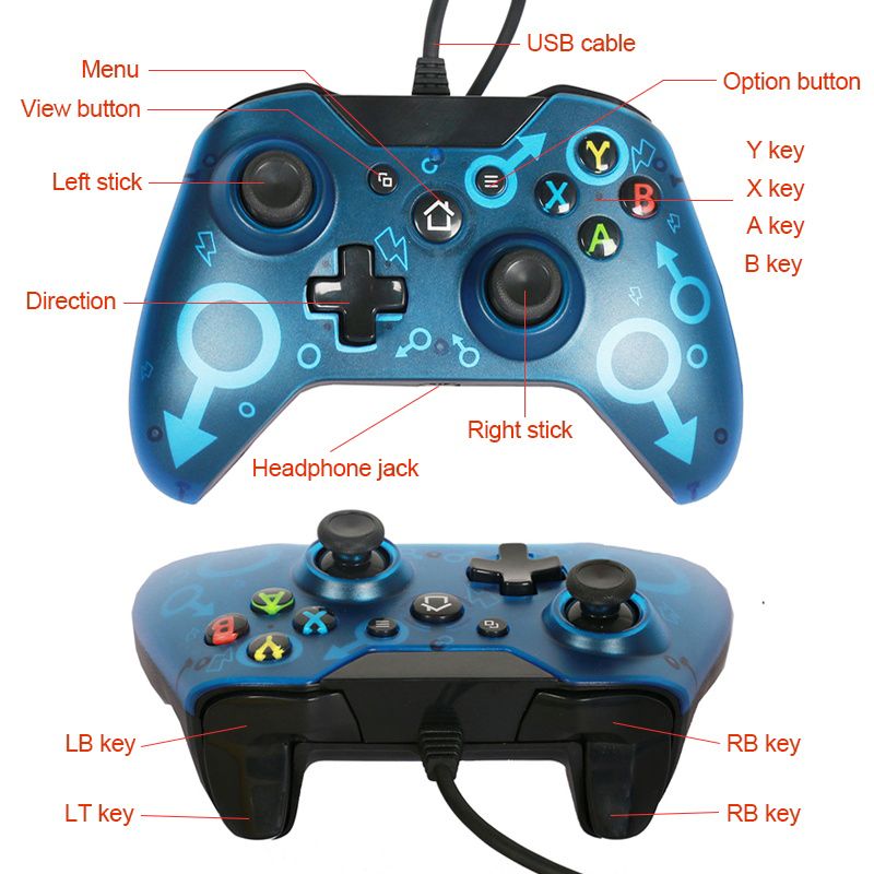 N-1-USB-Wired-Plug-and-Play-Gamepad-Game-Controller-with-Vibration-Feedback-35mm-Audio-Jack-for-Xbox-1725813