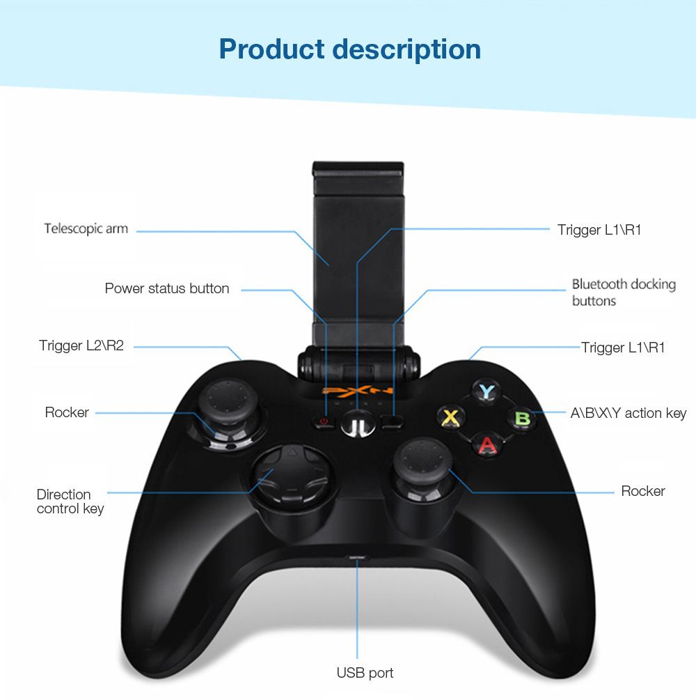 PXN-6603-SPEEDY-bluetooth-30-Wireless-Gamepad-Game-Controller-with-Phone-Clip-MFi-Certified-1290025
