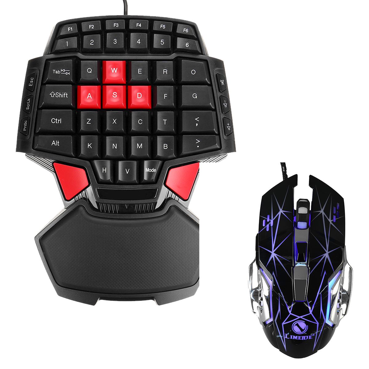 Single-Hand-Gaming-Keyboard-USB-Wired-Keypad-3200-dpi-Mouse-for-PS4-PC-Game-One-handed-Ergonomic-Key-1716549