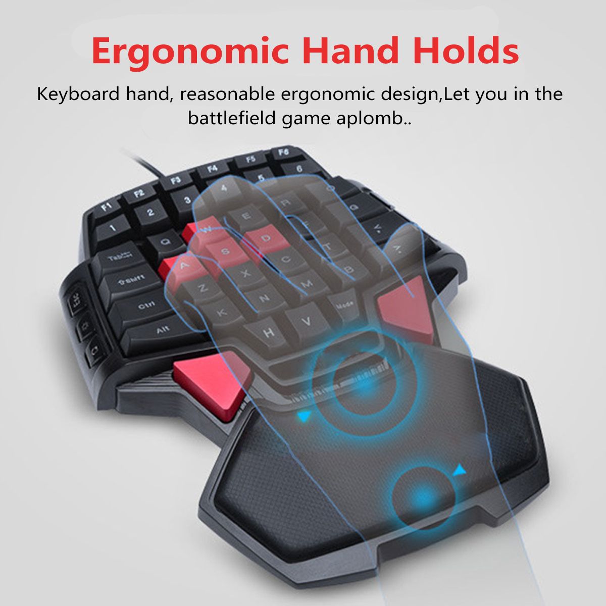 Single-Hand-Gaming-Keyboard-USB-Wired-Keypad-3200-dpi-Mouse-for-PS4-PC-Game-One-handed-Ergonomic-Key-1716549