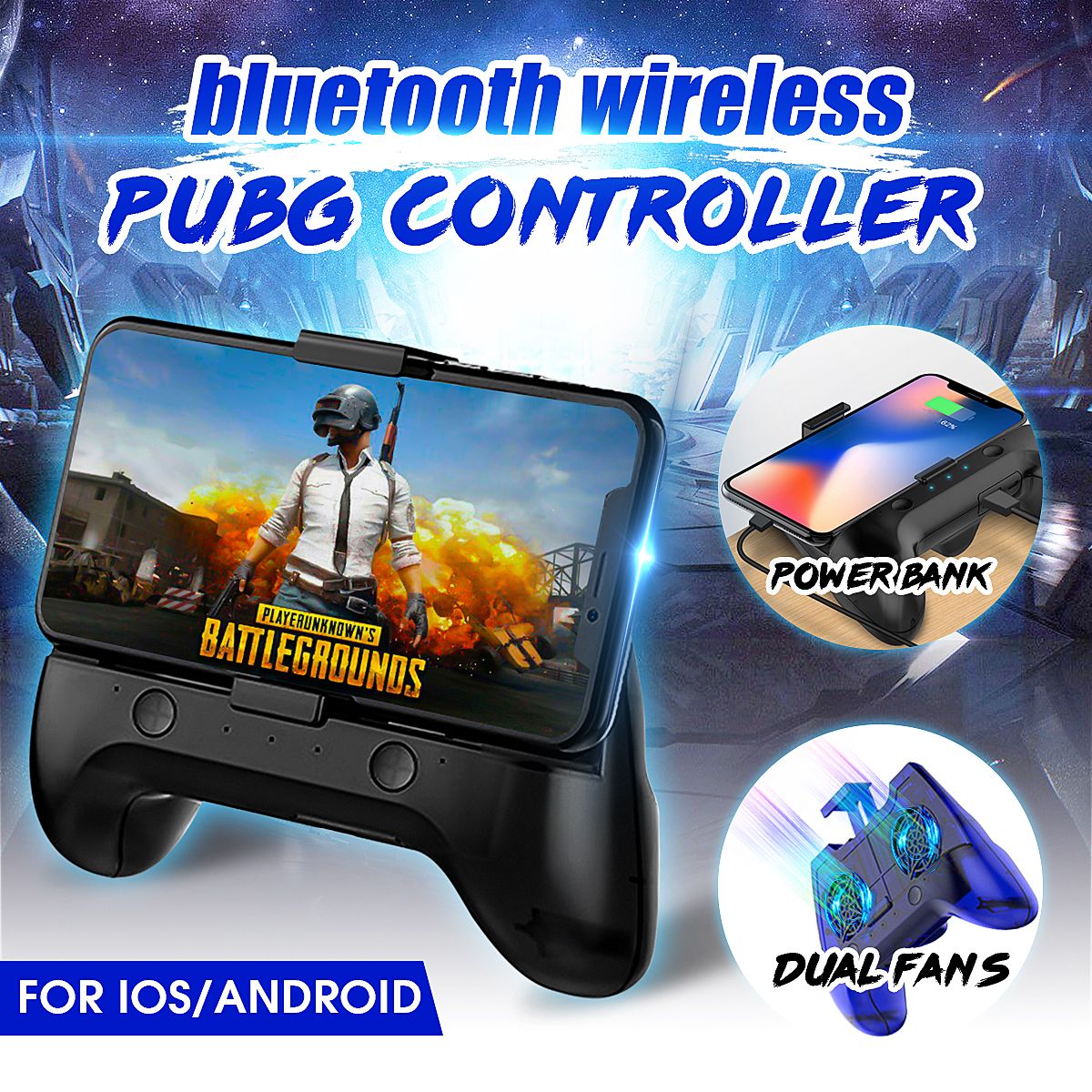 Wireless-bluetooth-Gamepad-Game-Controller-Joystick-Cooling-Fan-for-PUBG-Android-IOS-Mobile-Phone-1461047