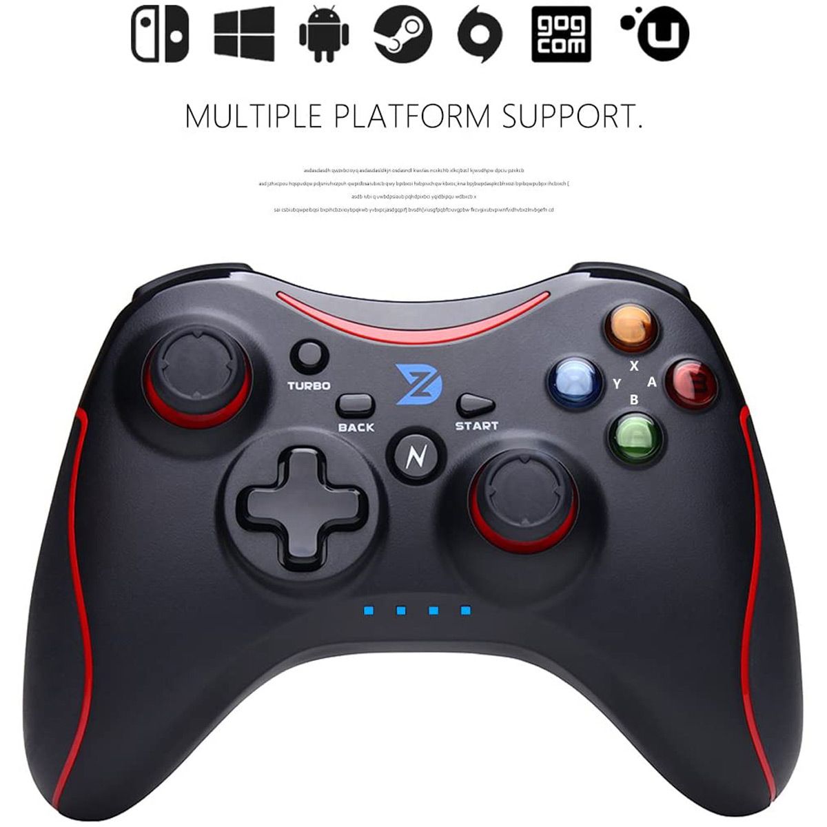 ZD-N208-24G-Wireless-Gaming-Controller-Gamepad-with-Vibration-Feedback-for-Steam-Switch-PC-Android-T-1698519