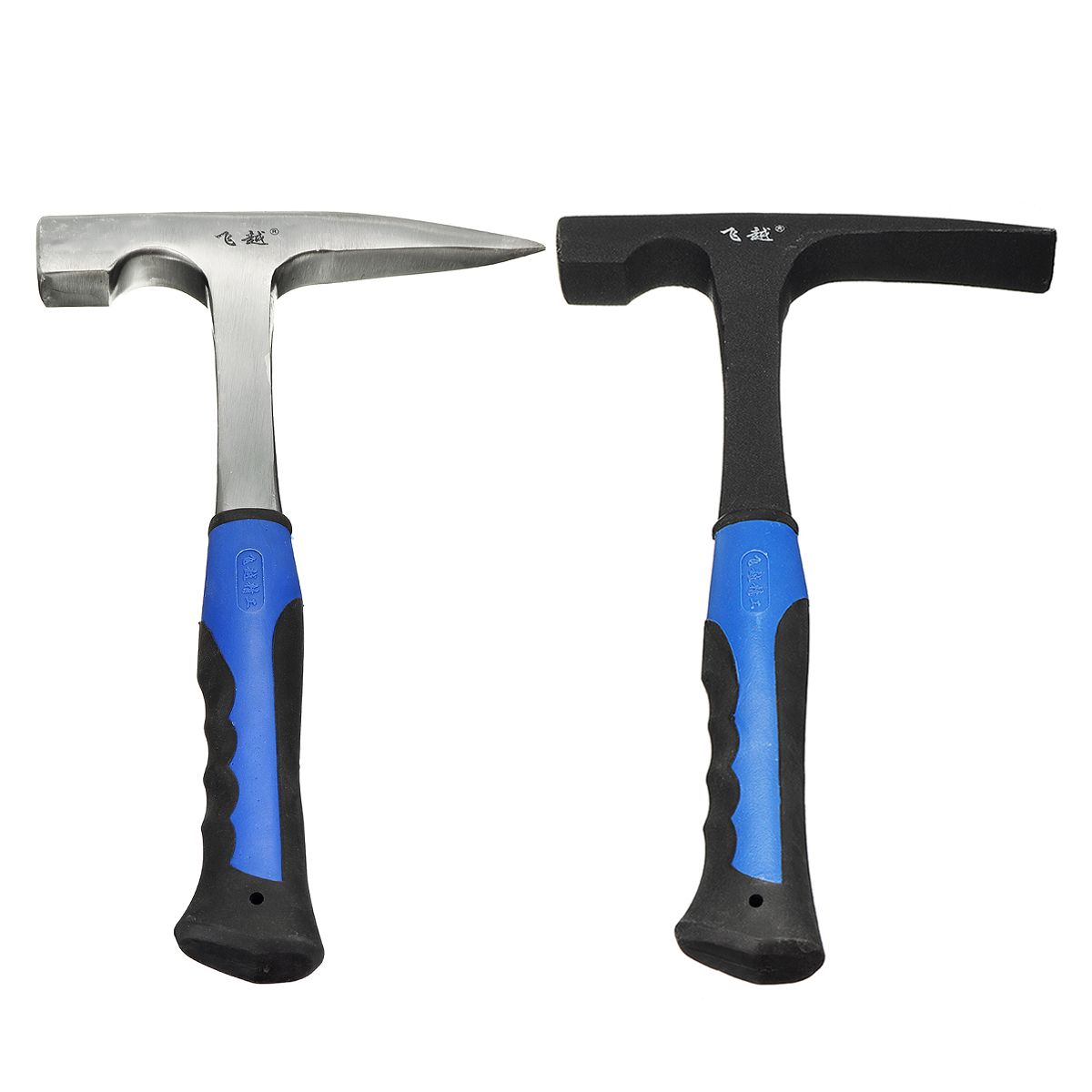 Flat-Pointed-Hammers-Shock-Reduction-Grip-Geology-Prospecting-Mine-Exploration-Tool-1360507