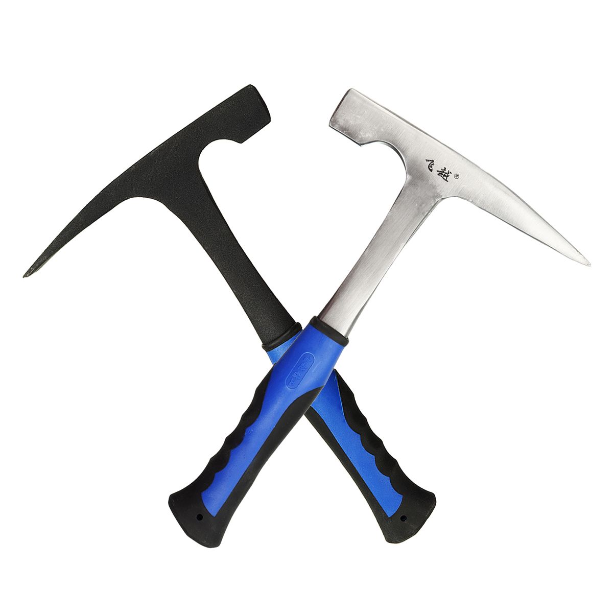 Flat-Pointed-Hammers-Shock-Reduction-Grip-Geology-Prospecting-Mine-Exploration-Tool-1360507