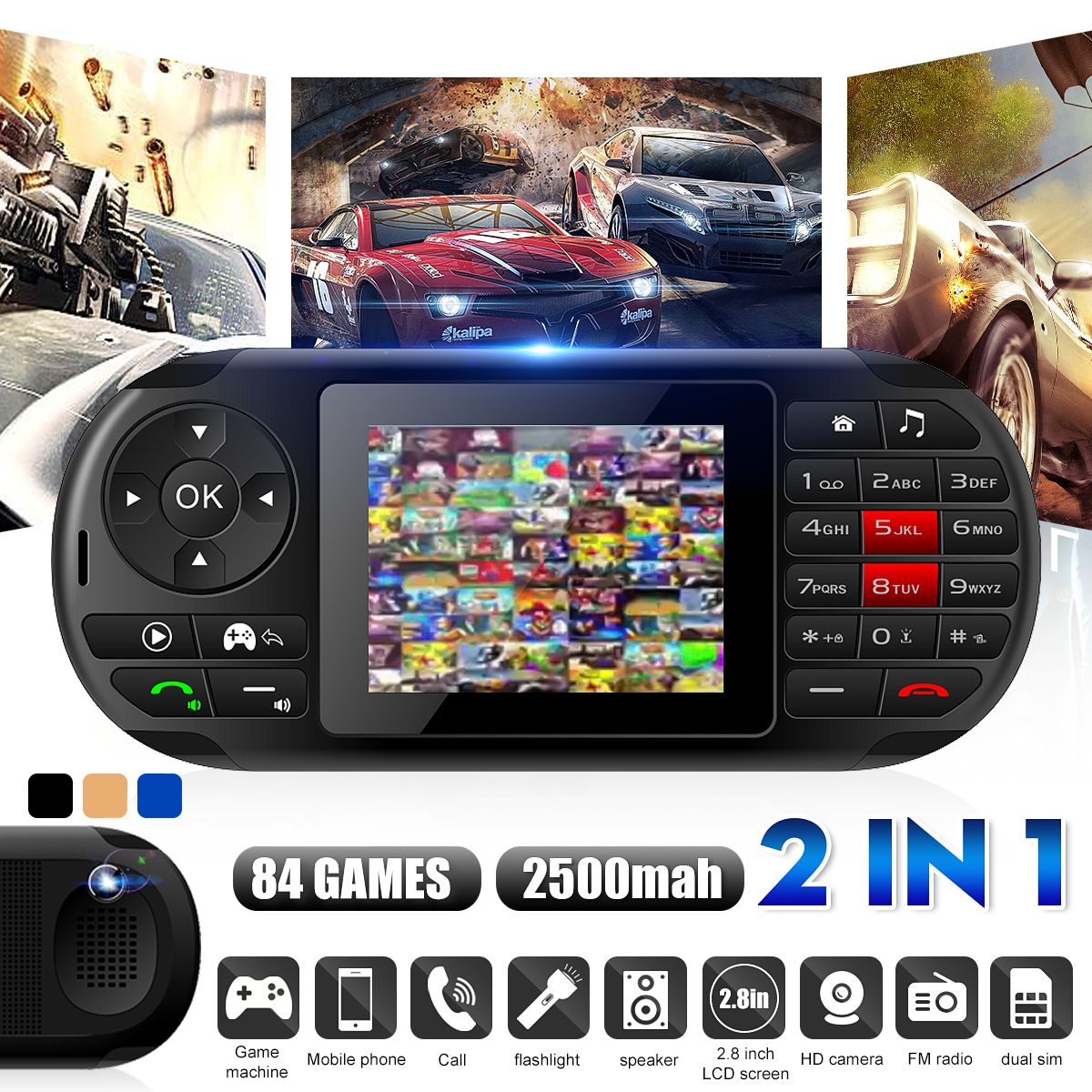 84-Games-In-1-Handheld-Game-Console-Dual-Cards-Standby-Game-Phone-LCD-MP3-FM-Radio-Video-Playback-Ce-1627129