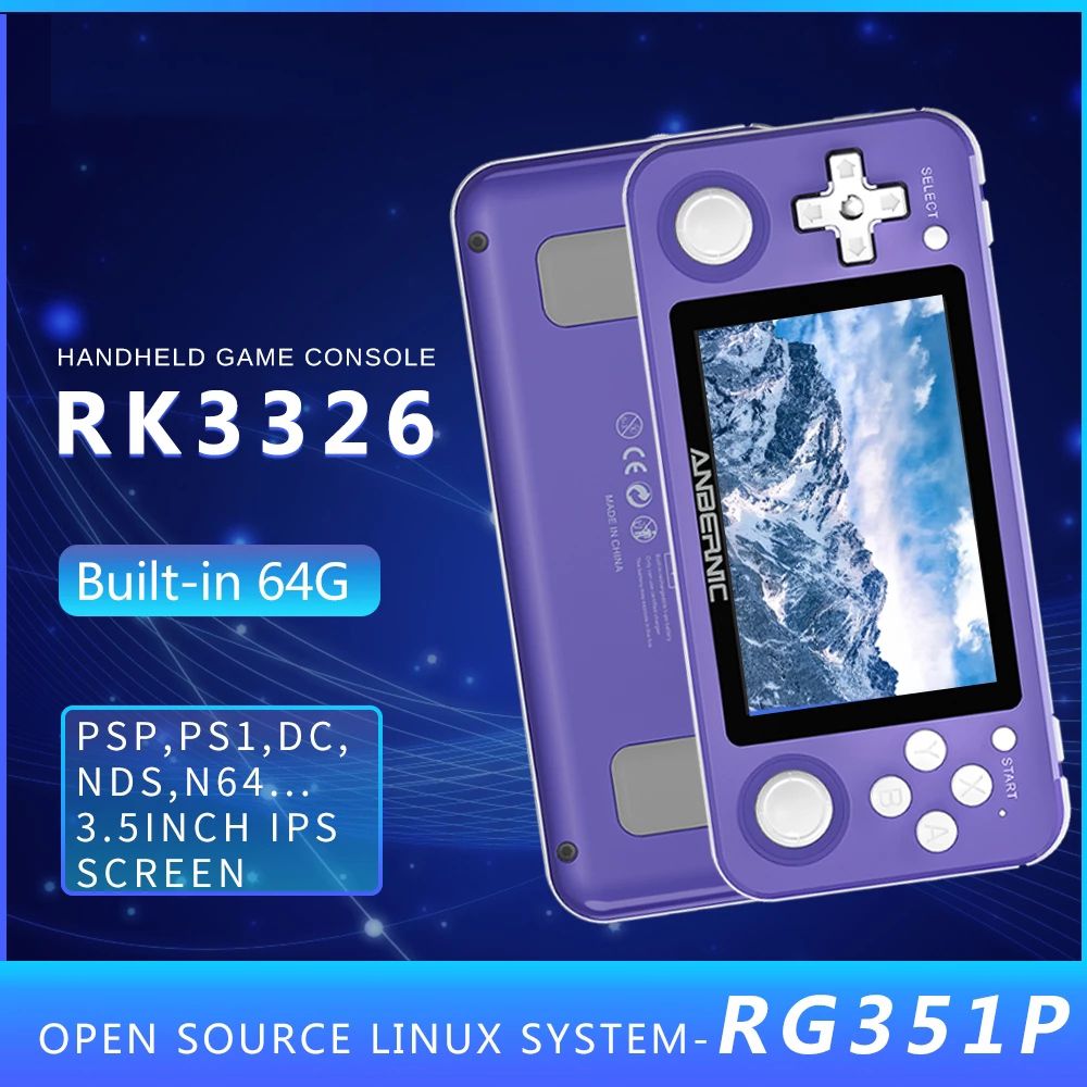 ANBERNIC-RG351P-64GB-2500-Games-IPS-HD-Handheld-Game-Console-Support-for-PSP-PS1-N64-GBA-GBC-MD-NEOG-1746202