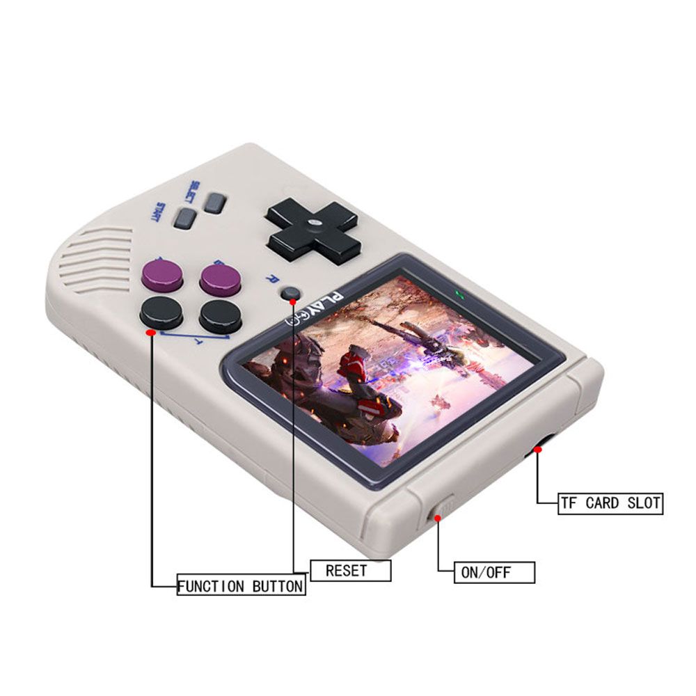 PLAYGO-8GB-1000-Games-24-inch-HD-Display-Handheld-Game-Console-Support-PS1-NES-SFC-MD-GBA-GBC-GB-Gam-1732895