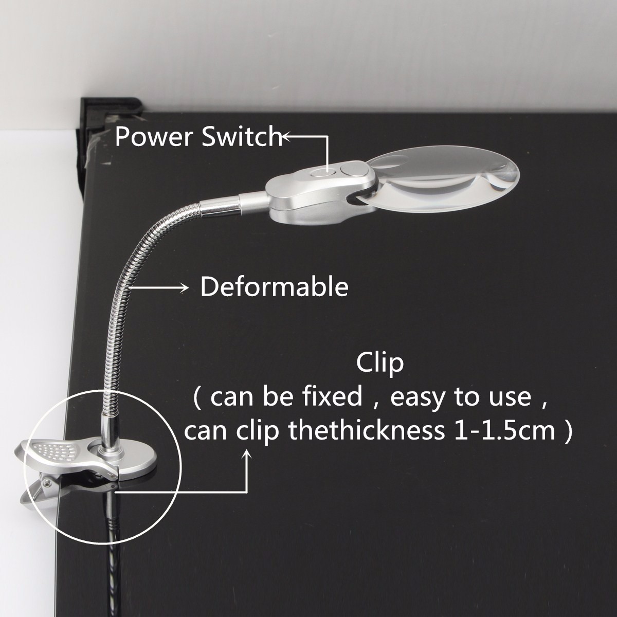 6X-Desk-Table-Clamp-Mount-LED-Lighted-Magnifier-Lamp-Metal-Hose-Magnifying-Glass-1067681