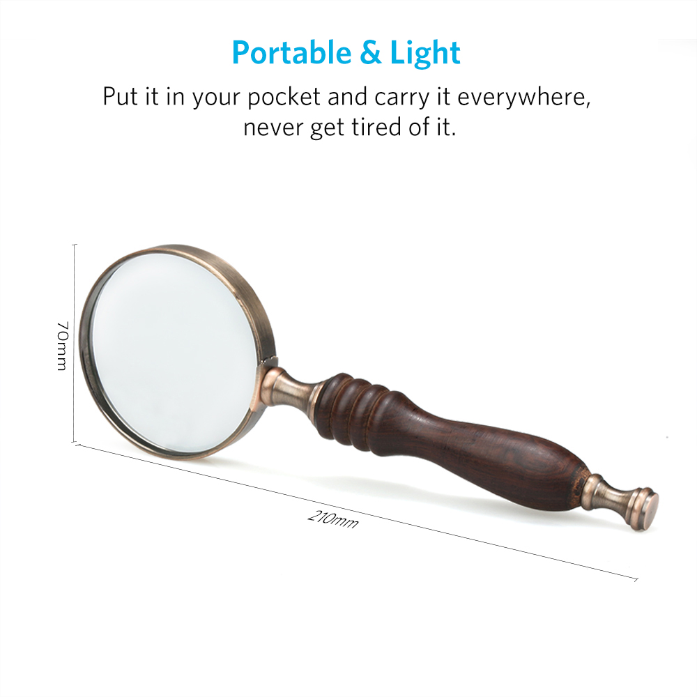 Landnics-10X-Handheld-Magnifying-Glass-Lens-Magnifier-Optical-Eye-Reading-210mm-1349733